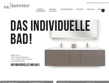 Tablet Screenshot of mk-badmoebel.de